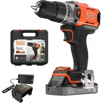 Gręžtuvas sraigtinis Black & Decker BCD383D1XK-QW