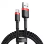 Mobiliojo telefono laidas Baseus Raudonas 1m USB A USB C