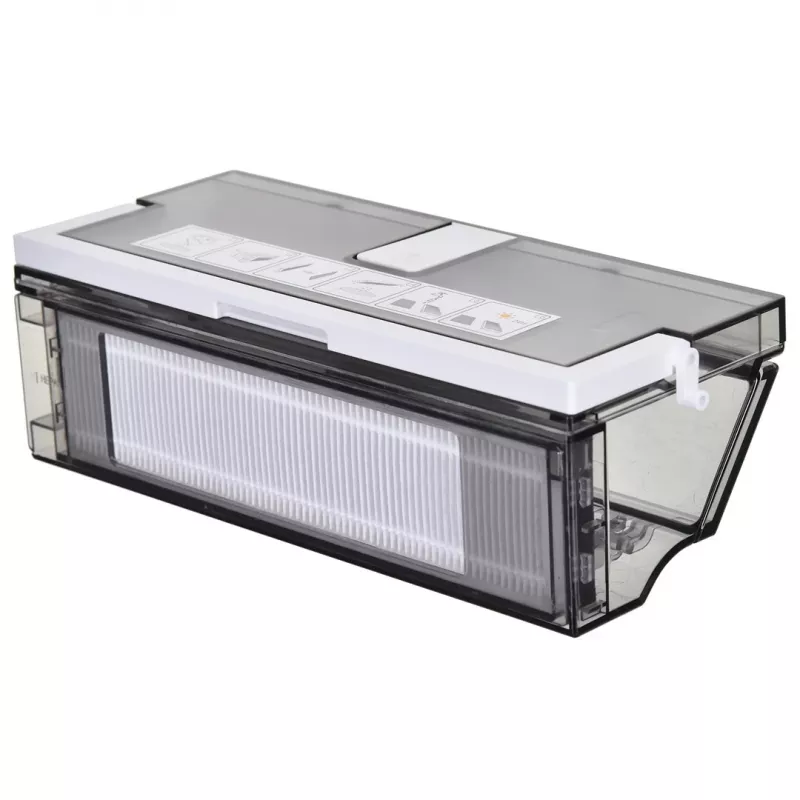 Robotinis dulkių siurblys EZVIZ RS2 su žemėlapių sudarymu, 4000 Pa siurbimas, 5200 mAh baterija, 220 min veikimo laikas, plaunamas šluostės pagrindas, bazinė stotelė su 5/5,5 L vandens bakais