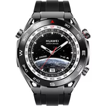 Huawei Watch Ultimate – išmanusis laikrodis su HNBR dirželiu, 1,5 colio ekranu, NFC, Bluetooth