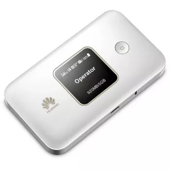 Nešiojamas stalinis maršrutizatorius HUAWEI E5785-92C – dviejų juostų „Wi‑Fi 5“, LTE 4G, 1500 mAh baterija, micro‑USB, vidinė antena