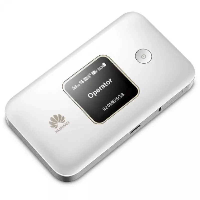 Nešiojamas stalinis maršrutizatorius HUAWEI E5785-92C – dviejų juostų „Wi‑Fi 5“, LTE 4G, 1500 mAh baterija, micro‑USB, vidinė antena