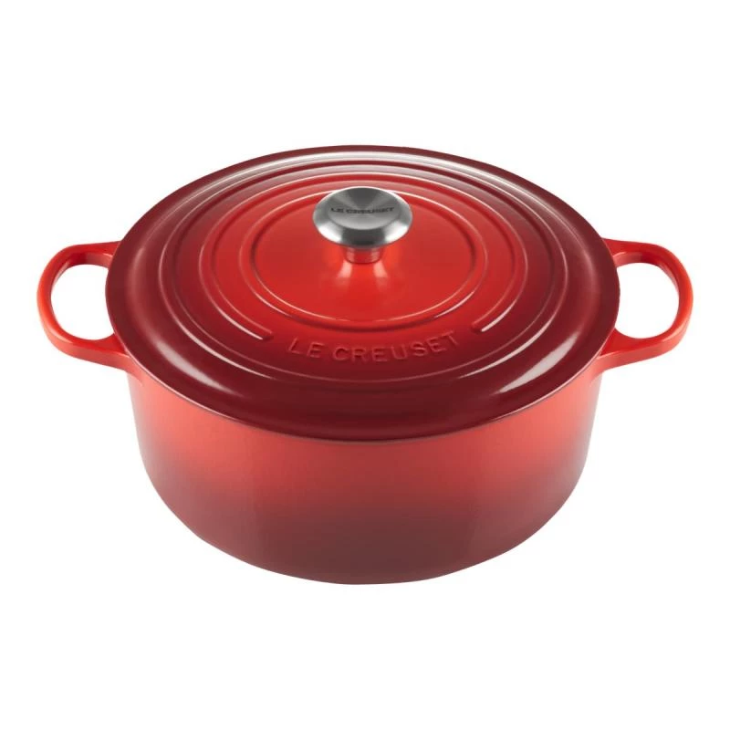 Le Creuset Signature apvalus kepimo indas 20 cm vyšninė raudona (21177200602430)