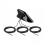 Antena DeLOCK 90052 kietas stogo tvirtinimas juoda