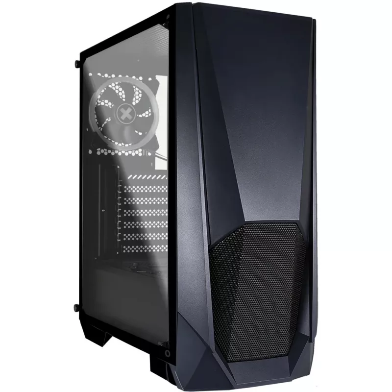 Xilence Xilent Blast X505.ARGB Gaming PC korpusas, RGB ATX Midi Tower, juodas (XG141)