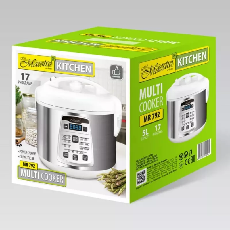 Multivirimo puodas MAESTRO MR-792, 17 programų, 700 W