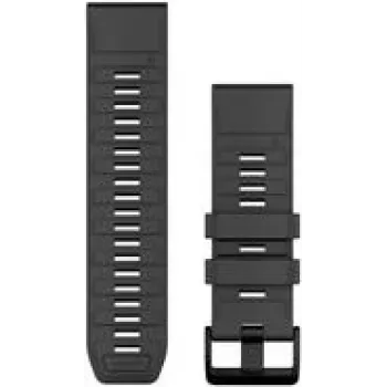 Garmin QuickFit 010-13393-07 Graphite silikoninis dirželis 26 mm