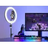 TRACER RING 30cm žiedinis šviestuvas su trikoju 210cm