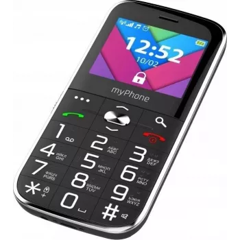 Mobilusis telefonas myPhone Halo C | Juodas | 2.2 colio | TFT | 32 MB | 32 MB | Dviguba SIM | Pagrindinė kamera 0,3 MP | 1900 mAh