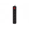 Lanberg PS1-05F-0150-B ilginimo laidas 1,5 m 5x230 V