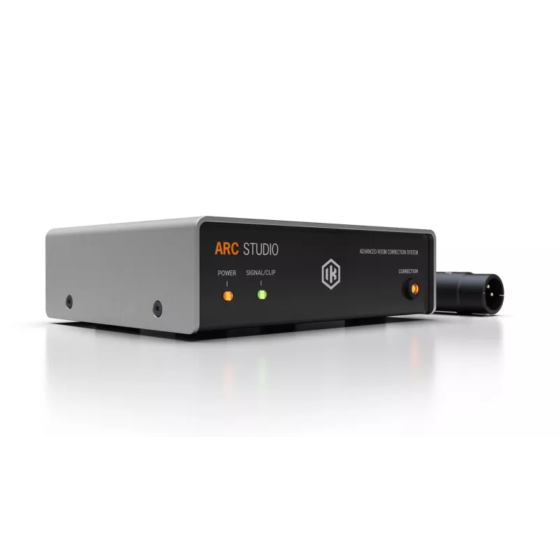 Monitorėliai IK Multimedia ARC Studio IP-ARC-STUDIO-IN, 50 W, 50 Ω, 24 bit / 96 kHz, juodi, 465 g