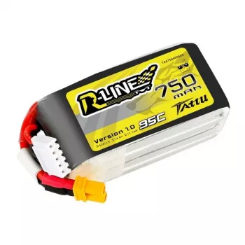 Tattu R-Line 750mAh 14.8V 95C 4S1P JST-XHR akumuliatorius