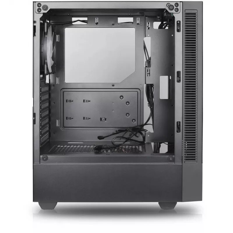 Ventiliatorių rinkinys PC korpusui Silentware Flow 100 ARGB MESH — 2×140 mm priekyje, 1×120 mm gale