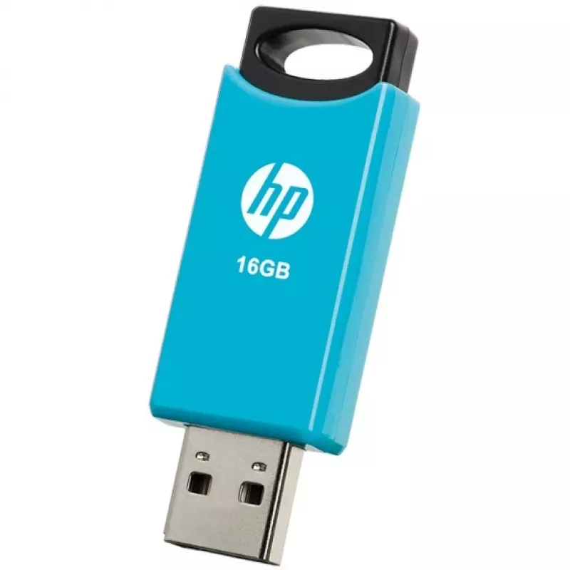 HP v212w USB atmintukas 16 GB USB Type-A 2.0 juodas, mėlynas