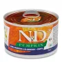 Šlapias ėdalas šuniukams Farmina N&D Puppy Lamb Pumpkin Blueberry 140 g maišelis, mažoms veislėms (5–10 kg), 12% baltymų, 6% riebalų, 75% drėgmės