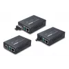 PLANET GT805A tinklo medijos keitiklis 1000 Mbit/s Daugiamodis Juodas