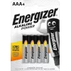 Energizer AAA LR03 šarminė baterija, 4 vnt.