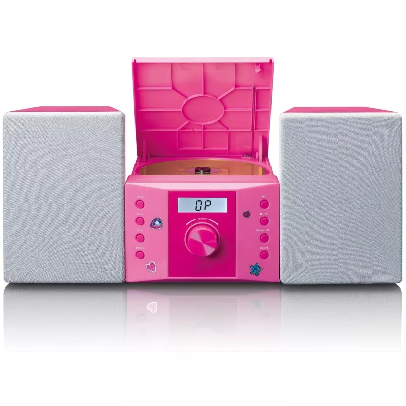 Nešiojamas stereo komplektas Lenco MC-013PK