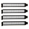 SILVERSTONE Aero Slots panel SST-AEROSLOTS-B – ventiliacinis skydelis priekiniams/galiniams lizdams oro srautui gerinti