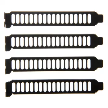 SILVERSTONE Aero Slots panel SST-AEROSLOTS-B – ventiliacinis skydelis priekiniams/galiniams lizdams oro srautui gerinti