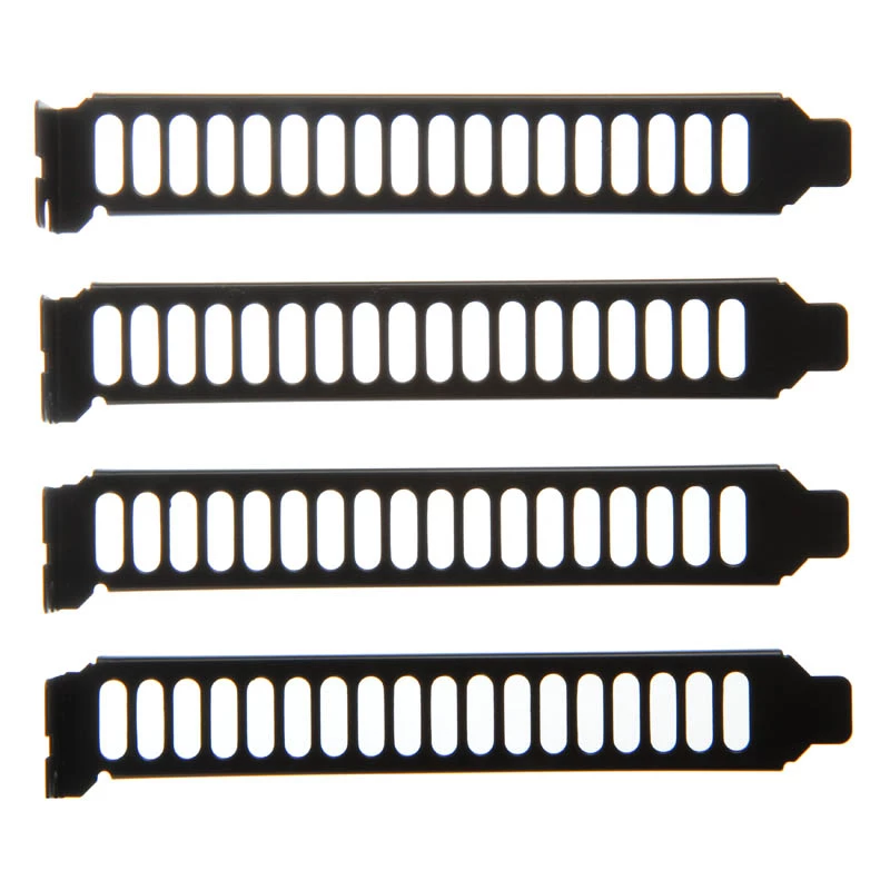 SILVERSTONE Aero Slots panel SST-AEROSLOTS-B – ventiliacinis skydelis priekiniams/galiniams lizdams oro srautui gerinti