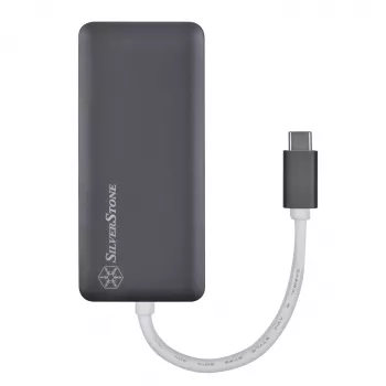 SilverStone SST-EP14C – USB 3.1 Type-C Gen1 stotelė su HDMI, 3x USB 3.1 Gen 1 Type-A, 1x USB 3.1 Gen 1 Type-C (PD 2.0 įkrovimas)