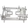 Mini benchtable korpusas Streacom BC1 Mini V2 sidabrinis – atviro rėmo važiuoklė
