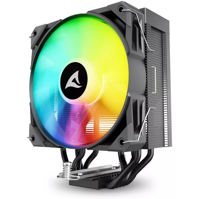 Sharkoon A50 RGB procesoriaus aušintuvas 12 cm juodas