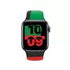 Apple 40mm Black Unity Sport Dirželis M/L Juoda Žalia Raudona