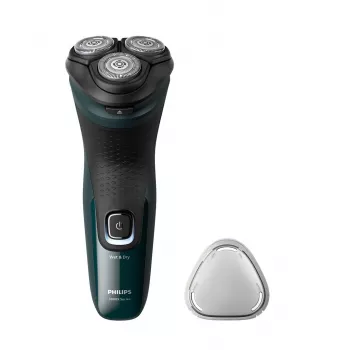 Elektrinis rotacinis skustuvas Philips 3000X Series X3002/00 – 3 galvutės, šlapias ir sausas, belaidis, NiMH akumuliatorius, 40 min veikimo