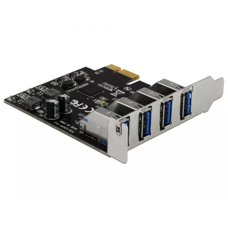Vidinė PCIe USB 3.2 Gen 1 adapterio kortelė DeLOCK 90304