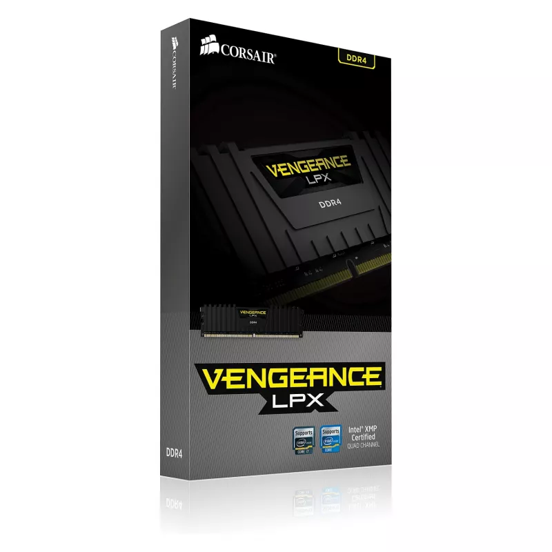 Corsair DDR4 Vengeance LPX 8 GB/2400 MHz CL14 juoda
