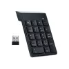 Gembird KPD-W-02 skaičių klaviatūra nešiojamam kompiuteriui Bluetooth juoda
