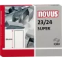 Segtukai NOVUS 23/24, juostelė po 1000 vnt., tinka suderinamiems segtuvams