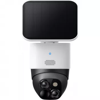 Eufy SoloCam S340 lemputės formos IP stebėjimo kamera vidaus ir lauko naudojimui 2880 x 1620 pikselių lubų/sienos montavimui
