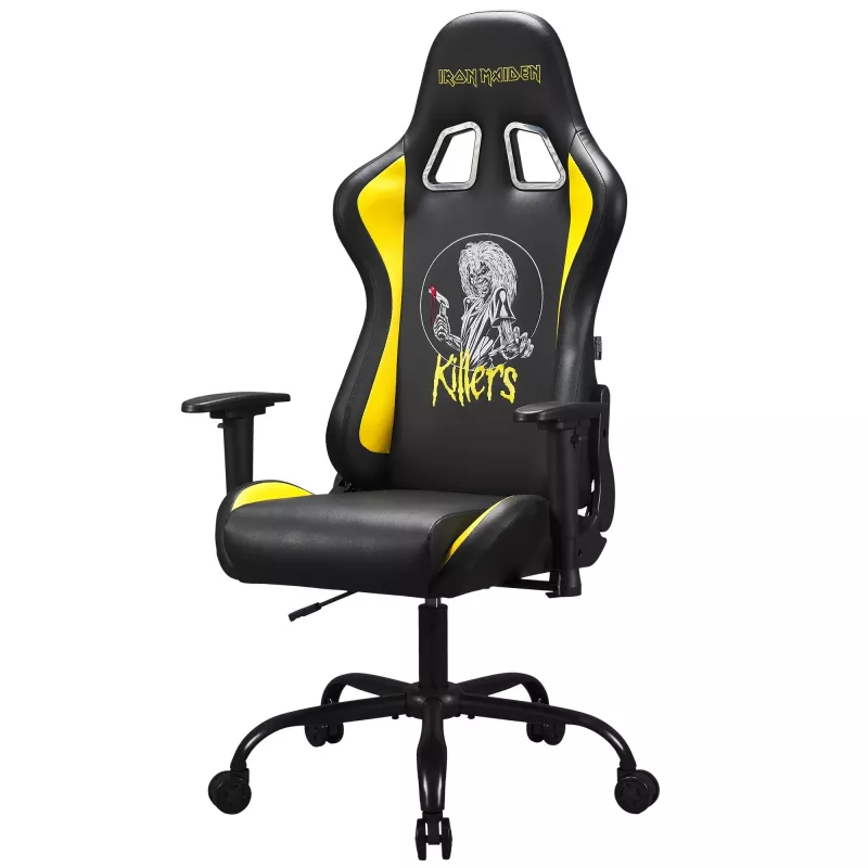 Gaminė kėdė SUBSONIC Subsonic Pro Iron Maiden Killers – ergonominis dizainas, reguliuojamas aukštis