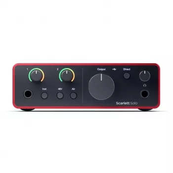 Focusrite Scarlett Solo 4-osios kartos 2 kanalų garso sąsaja