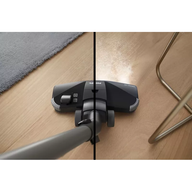 Cikloninis dulkių siurblys Philips PowerPro Expert FC9747/09 – 900 W, 2 L be maišelio, HEPA, juodas