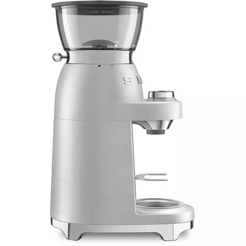 SMEG kavos malūnėlis 50s stiliaus CGF02SSEU sidabrinis