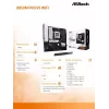 Motininė plokštė ASRock B850M Pro RS WiFi — AMD B850, Socket AM5, microATX, DDR5, 4 DIMM, 256GB, Wi‑Fi 6E, 2.5Gb LAN, 3x M.2
