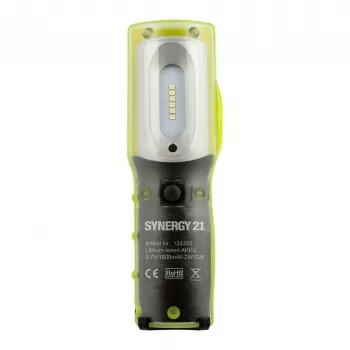 Synergy 21 LED įkraunamas dirbtuvių žibintas vidutinis