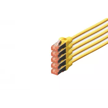 Tinklo kabelis Digitus CAT 6 S/FTP 10m geltonas