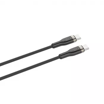 Laidas USB-C – USB-C FIXED FIXDB-CC2-BK — 2 m, 100W, fiksuotas neatskiriamas