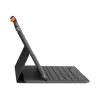 Logitech Slim Folio pilka Bluetooth QWERTZ šveicariška klaviatūra, skirta iPad