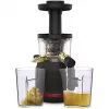 Lėtas sulčiaspaudė Tefal Juiceo ZC150 — 150 W, 4,5 cm padavimo anga, 0,8 L sulčių ir minkštimo talpyklos, 80 aps./min., Juoda/Raudona