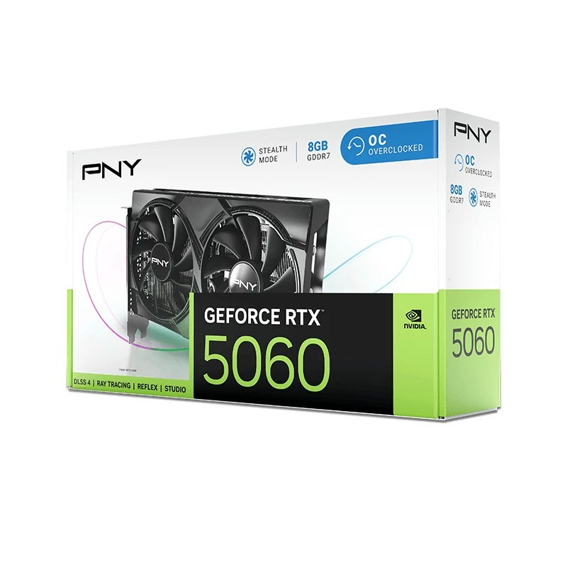 PNY GeForce RTX 5060 8 GB GDDR7 vaizdo plokštė