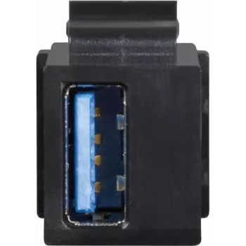 Keystone modulinė jungtis USB-A 3.0 lizdas prie USB-A 3.0 lizdo, LogiLink® [NK0015B]