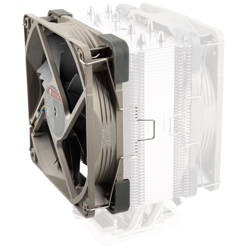 Ventiliatorius Noctua NA-FK1 120 mm — 12 V PWM korpuso ventiliatorius, 1700 RPM, 120,2 m³/h, 25,1 dB