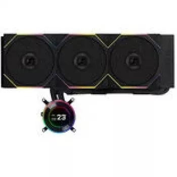 All-in-one skysčio aušintuvas Lian Li GA II Hydroshift II LCD-C 360TL 12 cm Juoda