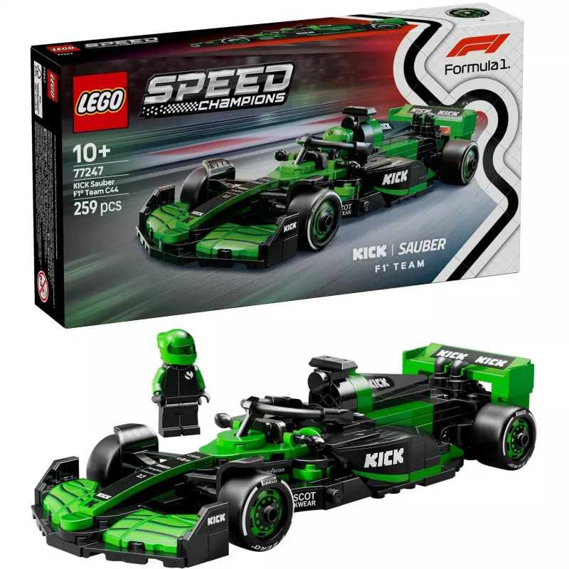 LEGO SPEED CHAMPIONS 77247 KICK Sauber F1 Team C44